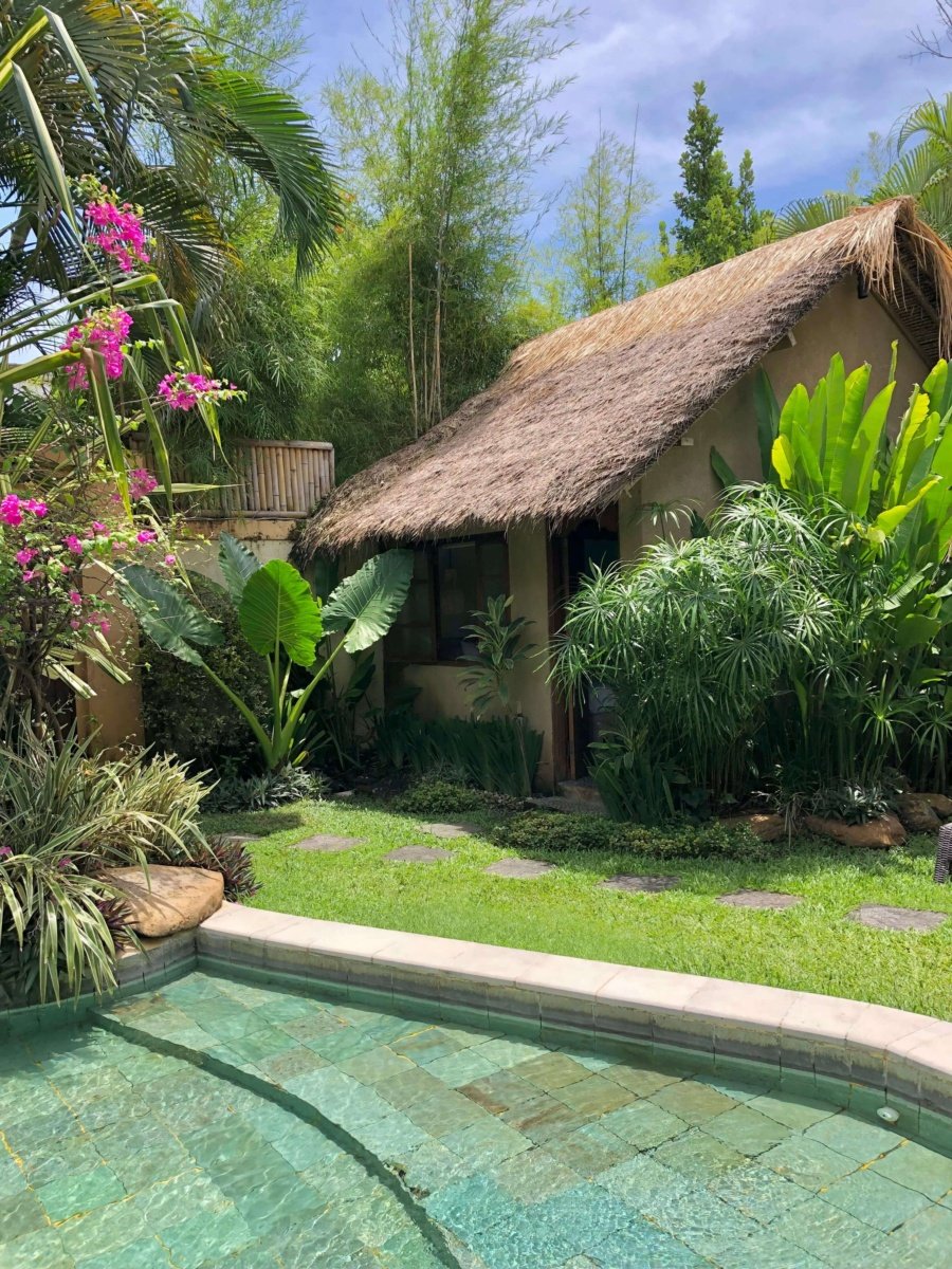 peaceful 3br tropical villa with pool–umalas kerobokan 14