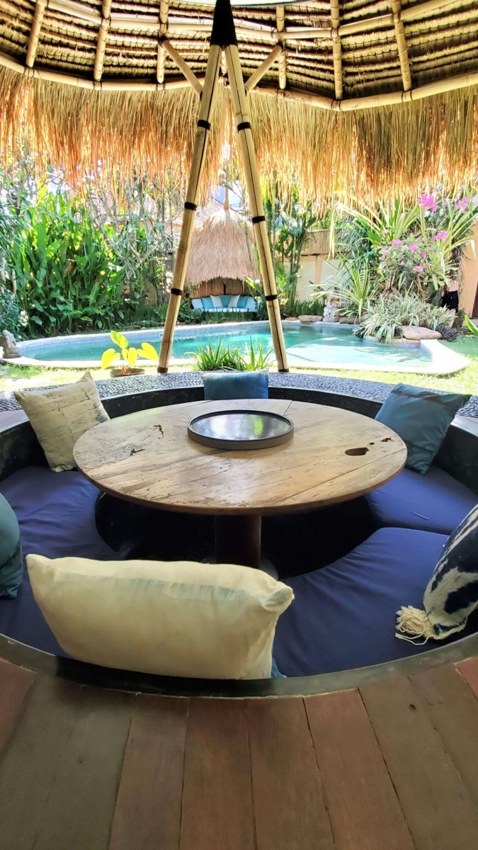 peaceful 3br tropical villa with pool–umalas kerobokan 19