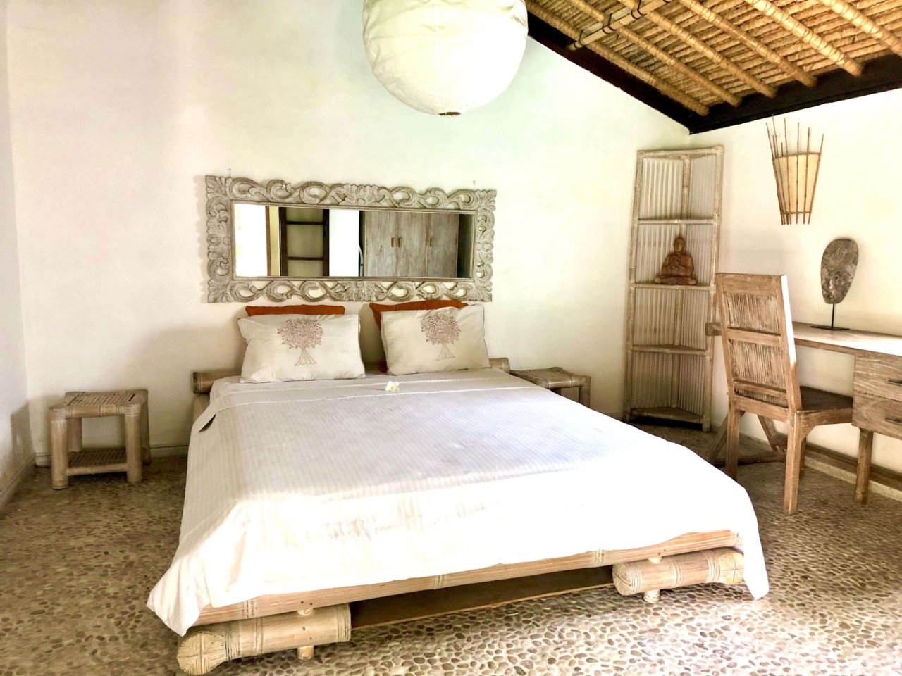 peaceful 3br tropical villa with pool–umalas kerobokan 22