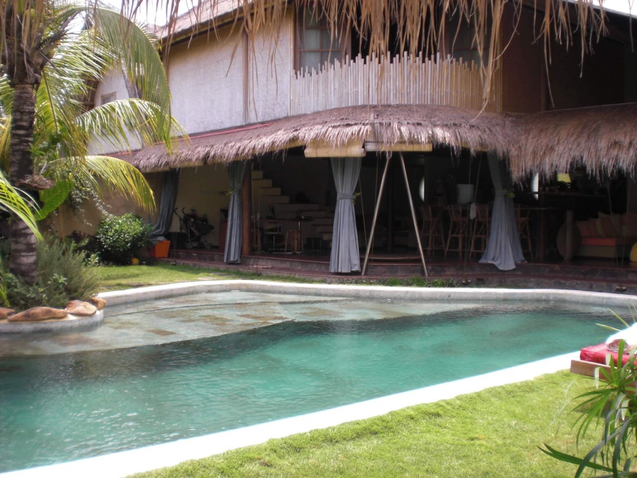 peaceful 3br tropical villa with pool–umalas kerobokan 3