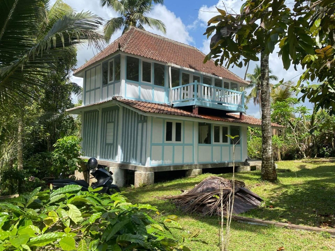 two storey wooden house tabanan 2